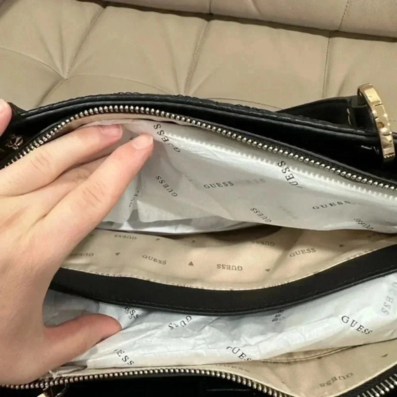 Guess regilla small Noel tote black - Picture 6 of 7